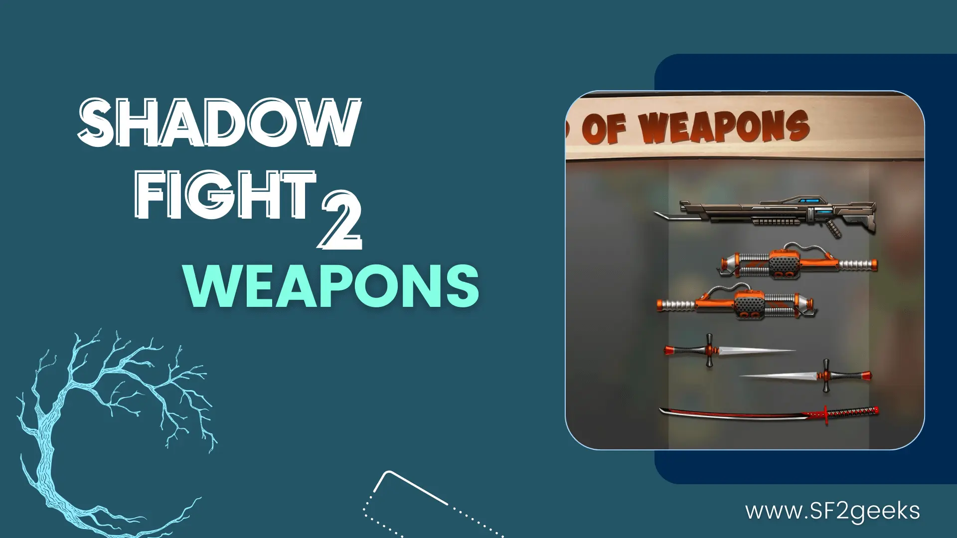 Shadow Fight 2 Weapons